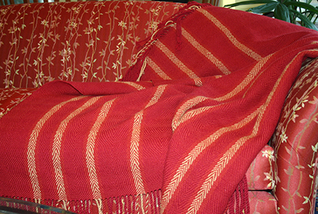 Undulating Twill Throw