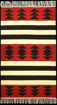 Arrowheads decorative rug
